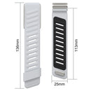 SportFlex Wrist Band Waterproof Sweatproof Silicone Strap Replacement Fitness Tracking Strap Band for Whoop 4.0Heart Rate Sensor