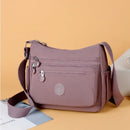 Women's Messenger Large Capacity Shoulder Bag Polyester Fashion Cosmetic Bag Simple and Versatile Handbag Crossbody Bag Purses