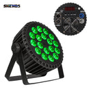 SHEHDS LED 扁平帕灯18x12W RGBW/18x18W RGBWA+UV 铝制扁平帕灯DJ灯迪斯科圣诞灯观众灯