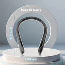 The Zephyr Collar | Rechargeable Bladeless Neck Fan with 66-Vent 3D Airflow