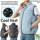 The Thermal Frontier | USB-Powered Unisex Cooling Vest for High-Heat Environments