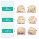 The Aurora Cascade | 30-Inch 613 Blonde HD Lace Front Wig, 13x4 13x6 360 Body Wave Human Hair