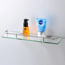 【Lifeideas】40/50/60cm Shelf Tempered Glass 6MM Thick Storage Organizer Wall Mounted Bathroom