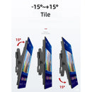 TV Wall Mount, Low Profile for Most 32-65" TV, Tilted Wall Mount Universal TV Brackets Max VESA 400 x 400mm, Weight up to 100lbs