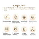 High Accurate Rechargeable Digital Sphygmomanometer Bp Monitors Electronic Tonometer Arm Cuff Blood Pressure Monitor Talking BPM