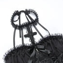 Mall Gothic Emo Jacquard A-line Dresses Goth dress Elegant Grunge Ruched Bandage Partywear Punk Black Women Halloween Club Dress