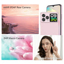 Cubot Hafury V1, Smartphone Android, 16GB RAM(8GB+8GB), 256GB ROM, Dual Screen, 64MP Camera, NFC, Global Version, Dual 4G Phone