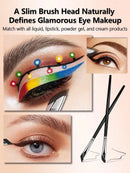 3pcs Makeup Brush Set, Including Angled Eyeliner Brush, Eyebrow Brush, And Ultra-Fine Eyeshadow Brush, Makeup Brush Set, Makeup Brush Kit, Makeup Brush Set, Full Makeup Brushes, Makeup Brush Set, Complete Makeup Tools, Makeup