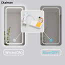 Input 220V Built-in Transformer Output 12V 1A 12W Single Button Mirror Touch Sensor Switch for Mirror LED Light Touch Switch