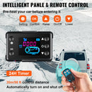 SucceBuy 5KW Diesel Air Heater All in One 12V Diesel Parking Heater  Diesel Heater Remote Control LCD Switch for RV