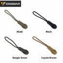 IDOGEAR Tactical Hook Handle Zipper Handle 3PCS Zipper Pull Drawstring 3952