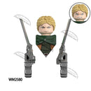 WM6165 WM6166 WM6148 Blocks Anime Bricks Dolls Action Toy Fig Building Blocks Erem Jaeger Armin Levi Mikasa Model Doll