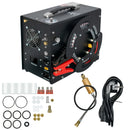TUXING 4500Psi 300Bar 12V PCP Air Compressor Portable High Pressure Air Compressor with Wire Spool 12V Power Auto-stop TXES062