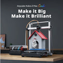 ANYCUBIC Kobra 3 Max FDM Multi Color 3D Printer with Up to 600mm/s Print Speed Build Volume 500*420*420mm Smart APP Control