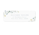 50pcs Custom Sticker Label, Personalized Return Address Labels Sticker, Wedding and Baby Shower Labels Stickers 5.7x2 cm