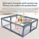 2026 Baby Playpens Light Gray Corralito for Baby Playground with Pull Ring Child Safety Barrier Fence Ball Box Game Playpen