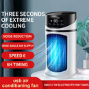 Water Cooling Fan Air Conditioner Adjustable Speeds Timer Personal Fan Air Cooler With Humidifier for Bedroom Living Room Office