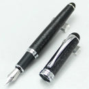 JINHAO X750 钢笔 圆形笔身 英文雕刻 抄写 书法 蘸水 金豪750 铜板体