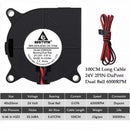 Gdstime 40mm Fan 4020 Fan 24V 12V 5V DC Cooling Fan 40MM*20MM Turbo Blower 4CM Cooler for 3D  Printer Part&Graphic Card Cooling