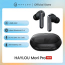 HAYLOU Mori Pro 蓝牙5.4耳机 -43dB ANC主动降噪耳塞 6麦克风无线耳机 35小时续航
