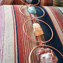 Crystal 7 Chakra Gemstone Wall Room Decor Tree Of Life Window Meditation Hanging Ornament Hanging Home Natural Stone Decoration