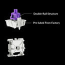 Keychron Q5 HE QMK Wireless Custom Mechanical Keyboard Magnetic Switches Adjustable Actuation Point Aluminum RGB Backlight