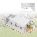 20' X 10' X 7' 温室大型步入式暖房植物园艺白色