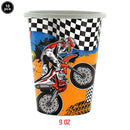 Dirt Bike Birthday Party Decorations for Boys Motorcycle  Party Supplies Motorcycle Balloon Banner Cake Toppers Hanging Decorati