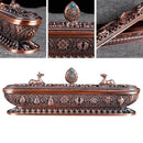 Tibet Incense Burner Antique Handmade Incense Stick Holder Zen Teahouse Home Office Decoration Crafts Ornaments