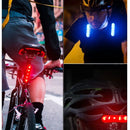 X-TIGER Bicycle Rear Light Waterproof MTB Bicycle Light USB Charge LED Bicycle Taillight Flash Tail Safety Bike Warning Light