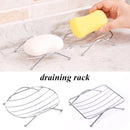 Stainless Steel Soap Dishes Rust-resistant Saver Basket For Bathroom Toilet Shower Soap Holder Case Brand Kitchen Accessories