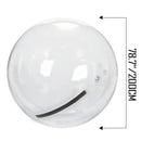 SucceBuy 2M Water Walking Ball with Air Blower Pump Inflatable PVC Zorb Ball Waterproof for Amusement Park Swimming Pool
