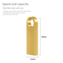 10件/批USB闪存盘 4GB 8GB 16GB 32GB 64GB 防水金属U盘 卡式存储棒，10件以上免费印制LOGO