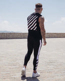 2025 Men's Pants Autumn And Winter New Leisure Sports Running Training Small Foot Pants 2023 Letter Side Zipper