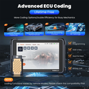 THINKCAR THINKSCAN 689BT OBD2 Scanner CANFD DOIP All System Diagnosis ECU Coding Actuation Bi-directional Lifetime Free 4+64GB