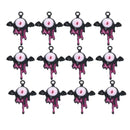 3pcs/Lot Cartoon Alloy Big Eyes Animals Charms for Jewelry Making Pendant Diy Earrings Necklace Keychain Craft Accessories 2024