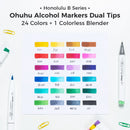 The Honolulu | Professional Alcohol Art Marker Set, 24–320 Colors