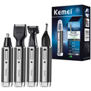 Kemei 科美多功能鼻毛修剪器 男女电动充电式修剪器 适用修剪耳毛、胡须、眉毛、面部毛发，多功能美容套件