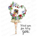 Christmas girls  Transparent Klar Silikon Stempel/Dichtung für DIY scrapbooking/foto album Dekorative klare stempel blätter