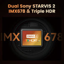 The Z90 Master | 4K+4K Dual-Channel Dashcam with Sony STARVIS 2
