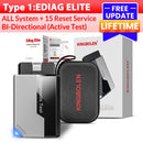 HOT KINGBOLEN Ediag Elite 终身免费汽车诊断工具 全系统15复位 双向内置CANFD FCA OBD2扫描仪