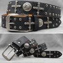 Rivet PU  Leather men's belt Fashion alloy belts Buckle luxury brand jeans belts for men business belt female belt