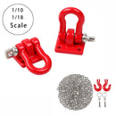 RS RC拖车钩金属配件升级，适用于1:10 RC攀爬车Redcat Gen8 VS4-10 Axial SCX10 90046 AXI03007 Capra