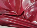 Elegant Women Midi Dress Shiny PVC Leather Turn-down Collar Patchwork Single-Breasted Long Dress Party Club  A-line Female Dress