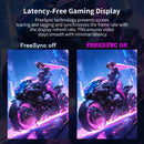 Grebear Gaming Monitor 27 Inch 165Hz 1ms PC Gaming Computer Monitor -FHD 1080P/AMD FreeSync/1 X HDTV 2.0/1 X Display Port 1.4/Bl