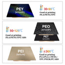 For Ender 3 Build Plate Heat Bed Ender 3 V2 /Neo Ender 5 /Pro H1H PEY PEO PET PEI Sheet 235x235 Magnetic Spring Steel Sheet