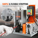 VEVOR Electric Wire Stripping Machine 1.5-25mm Cable Stripper 180W 60ft/min 3 Feeding Holes Wire Peeler Scrap Copper Recycle