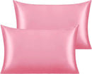 2 Pack Silk Satin Toddler Pillowcases 30X50CM, Super Soft and Silky Cooling Travel PillowCases for Nursery, Kids, Boys Girls