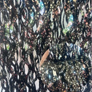 Tinsel Foil Fringe Curtain Red Gold Foil Fringe Backdrop Wall Curtains for Baby Shower Wedding Ocean Christmas Party Decorations