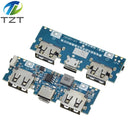 Micro/Type-C USB 5V 2.4A Dual USB 18650 Boost Battery Charger Board Mobile Power Bank Accessories For Phone DIY